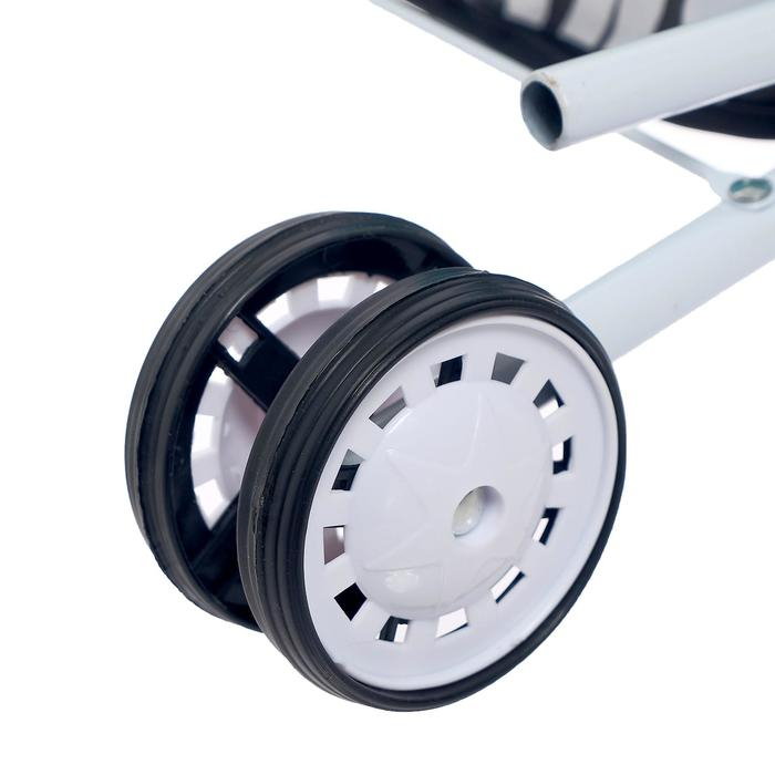 Коляска для кукол &laquo;Зебра&raquo; универсальная, металлический каркас