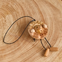 Подвеска в автомобиль «Ни гвоздя, ни жезла», 7 см, можжевельник Подвеска в автомобиль «Ни гвоздя, ни жезла», 7 см, можжевельник