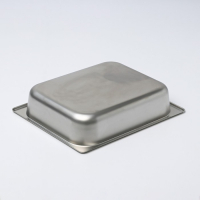 Гастроемкость 1/2 из нержавеющей стали, 65 мм, 32,5&times;26,5&times;6,5 см, толщина 0,8 мм