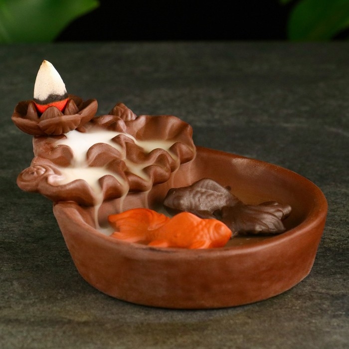 Подставка для благовоний Подставка для благовоний "Рыбки" 13х5х11см