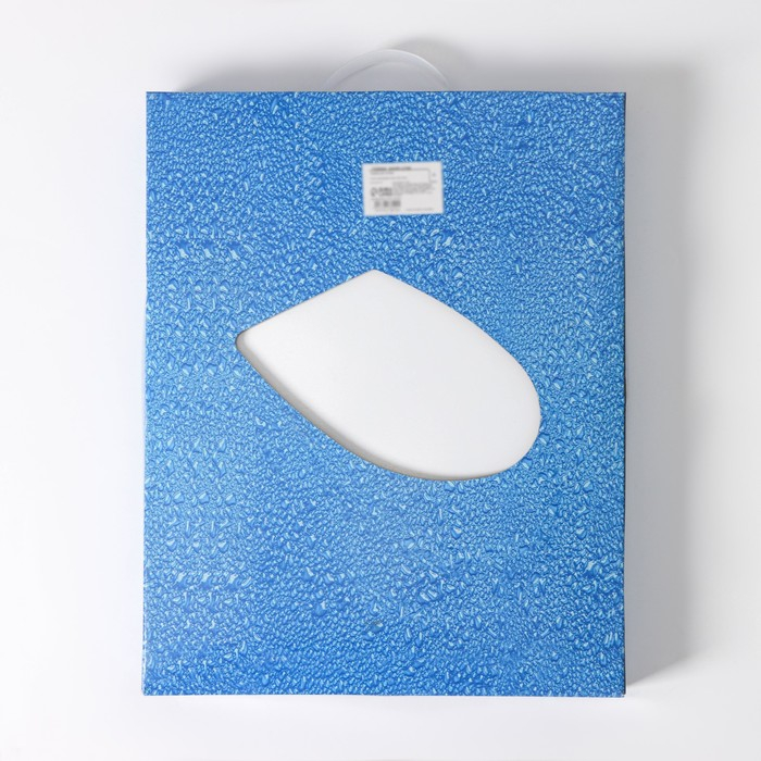 Сиденье для унитаза, 45&times;35&times;5 см, цвет белый