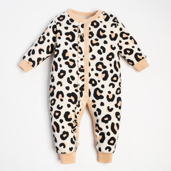 Комбинезон Крошка Я &laquo;Леопард&raquo;, рост 80-86 см