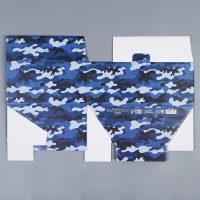 Коробка подарочная сборная, упаковка, &laquo;Милитари&raquo;, 30 х 23 х 12 см