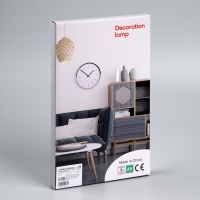 Неоновая вывеска &laquo;Полумесяц&raquo; 30 x 18.5 см, батарейки AAx3 (нет в комплекте) + USB, свечение тёплое белое