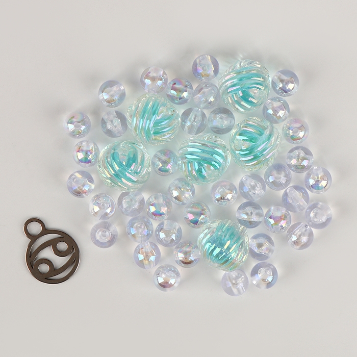 Мягкая игрушка &mdash; Зодиак &laquo;Создай своё украшение. Рак&raquo;, с кулоном