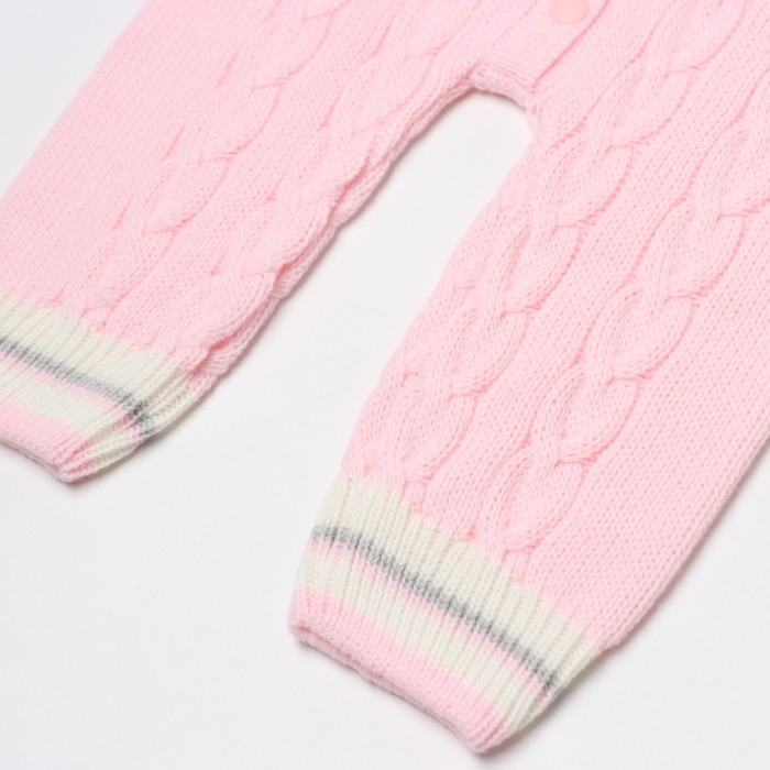 Комбинезон детский, цвет розовый, рост 68-74 см