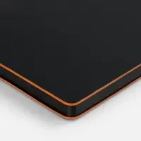 Ежедневник Trait, недатированный, черный с оранжевым Ежедневник Trait, недатированный, черный с оранжевым