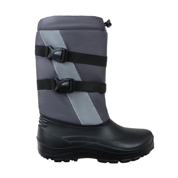 Сапоги мужские из ЭВА с комбинированным верхом, до -30°С, размер 42-43, цвет серый + чёрный Сапоги мужские из ЭВА с комбинированным верхом, до -30°С, размер 42-43, цвет серый + чёрный