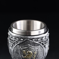 Бокал &laquo;Герб&raquo;, 200 мл, 7,3&times;19 см