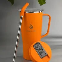 Термостакан Kasumigaoka, оранжевый Термостакан Kasumigaoka, оранжевый