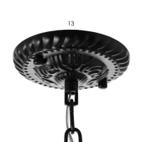 Люстра "Лукреция" 6хЕ27 40Вт чёрно-белый 77х77х37-72 см BayerLux Люстра "Лукреция" 6хЕ27 40Вт чёрно-белый 77х77х37-72 см BayerLux