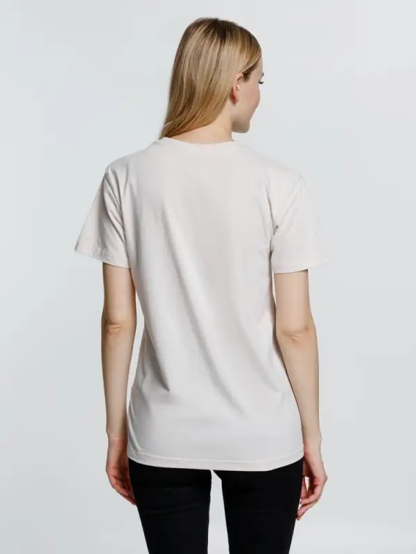 Футболка унисекс T-Bolka 160, молочно-белая, размер XS