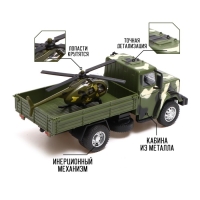 Грузовик металлический «ЗИЛ Армия», инерция, 1:43 Грузовик металлический «ЗИЛ Армия», инерция, 1:43