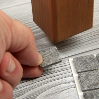 Накладка мебельная ТУНДРА, 19 х 19 мм, квадратная, серая, 32 шт. Накладка мебельная ТУНДРА, 19 х 19 мм, квадратная, серая, 32 шт.