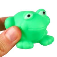 Набор резиновых игрушек для ванны &laquo;Мыльница: Лягушка&raquo;, 14,5 см, с пищалкой, 4 шт, Крошка Я