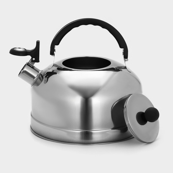 Чайник со свистком из нержавеющей стали &laquo;Семейный&raquo;, 2,8 л