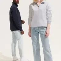 Толстовка унисекс Conrad, серый меланж, размер M