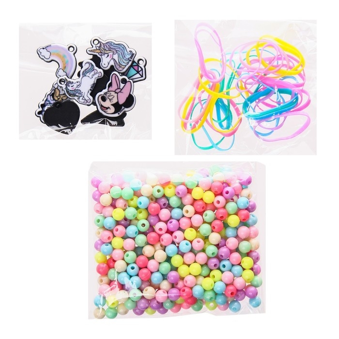 Набор для творчества «Создай своё украшение, Эльза и Анна», сделай 10 шармов своими руками, Минни и единорог, Disney Набор для творчества «Создай своё украшение, Эльза и Анна», сделай 10 шармов своими руками, Минни и единорог, Disney