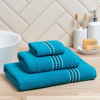 Полотенце махровое LoveLife &laquo;Адажио&raquo; 30х50 см, морской, 100% хлопок, 450 гр/м2