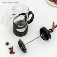 Френч-пресс Herevin &laquo;Арабика&raquo;, 1 л, цвет чёрный