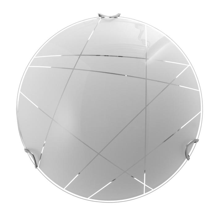 Светильник Светильник "Контур" моллир., 1х60Вт Е27, хром, d=25 см, h=4,5 см