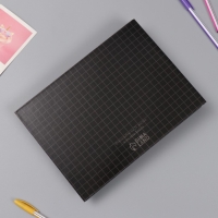 Фотоальбом 25 листов (наклейки+кольца) "Страна уроков" 19х27х3 см