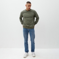 Джемпер мужской MINAKU: Basic line MAN  , цвет хаки, р-р 48