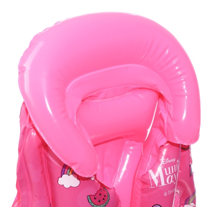 Жилет надувной &laquo;Минни Маус&raquo;, для плавания, детский, цвет розовый