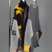 Свитер оверсайз на заказ Tricksy Net, полушерсть, размер S/M