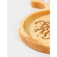 Доска авторская Adelica «Время чудес», 19×25×2,2 см, цельный массив кедра Доска авторская Adelica «Время чудес», 19×25×2,2 см, цельный массив кедра