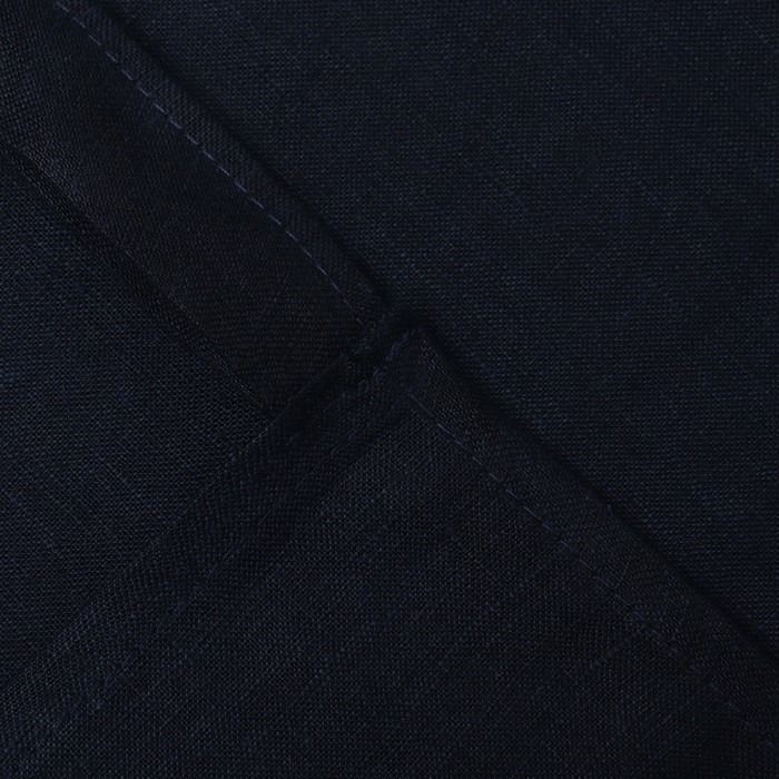 Комплект штор д/кухни с завязками Этель Linen collection 145х180см-2 шт., 100% лён 170 г/м2