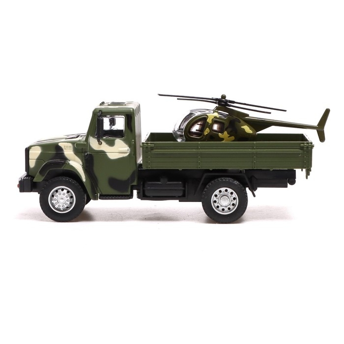 Грузовик металлический «ЗИЛ Армия», инерция, 1:43 Грузовик металлический «ЗИЛ Армия», инерция, 1:43