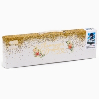 Алмазная мозаика на новый год с частичным заполнением на холсте &laquo;Змея&raquo;, 30 х 40 см, новогодний набор для творчества, символ года 2025