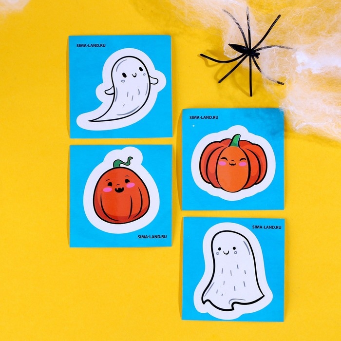 Хэллоуин. Игрушка заводная &laquo;Тыква&raquo;, с наклейками