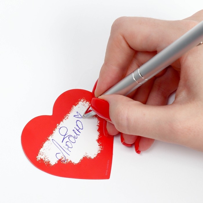 Гирлянда, интерьерное украшение &laquo;Моей половинке&raquo;, 7 штук, 7 х 7 см