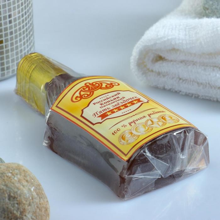 Фигурное мыло Фигурное мыло "Бутылка коньяка №2 2Д" 90гр