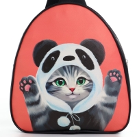 Рюкзак детский для девочки через плечо &laquo;Котёнок&raquo;, 23х20,5 см