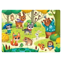 Пазл детский &laquo;На лесной опушке&raquo;, 160 элементов