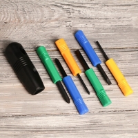 Подарочный набор инструментов в банке «Вжух», 6 предметов Подарочный набор инструментов в банке «Вжух», 6 предметов