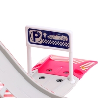 Парковка «Станция скорой помощи», с металлическими машинкой и вертолётом Парковка «Станция скорой помощи», с металлическими машинкой и вертолётом