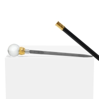 Сувенирное изделие Трость с кинжалом, клинок 36см, рукоять шар