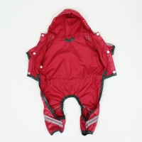 Комбинезон для собак, демисезонный, размер XS (ДС 17-19, Ог 27-29, ОШ 19-21 см), красный