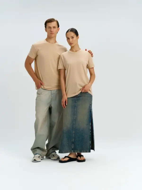 Футболка Regent 150 бежевая (песок), размер XXL Футболка Regent 150 бежевая (песок), размер XXL