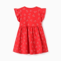 Платье для девочки, цвет красный, рост 80 см (9-12 мес) Платье для девочки, цвет красный, рост 80 см (9-12 мес)