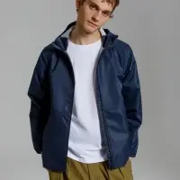 Куртка унисекс Nordvind DWR, темно-синяя, размер S