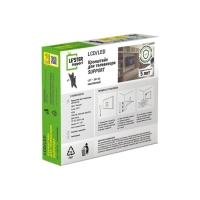 Кронштейн LE'STER LST-201.02, для ТВ, наклонный, 10"-55", 50 мм от стены, черный Кронштейн LE'STER LST-201.02, для ТВ, наклонный, 10"-55", 50 мм от стены, черный