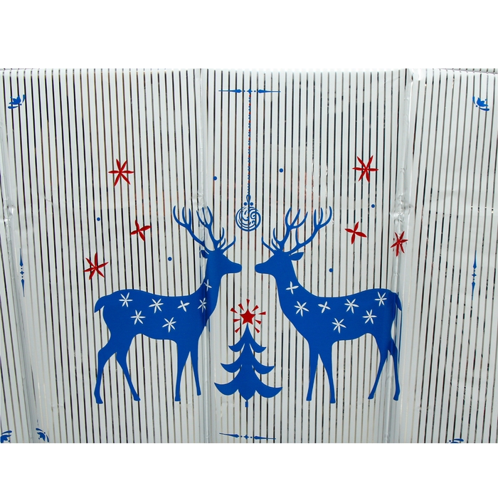 Новый год! Скатерть &laquo;Олени&raquo;, 137 &times; 183 см