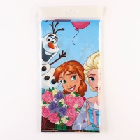 Скатерть одноразовая праздничная 120х180 см, 35 мкр, Холодное сердце Скатерть одноразовая праздничная 120х180 см, 35 мкр, Холодное сердце