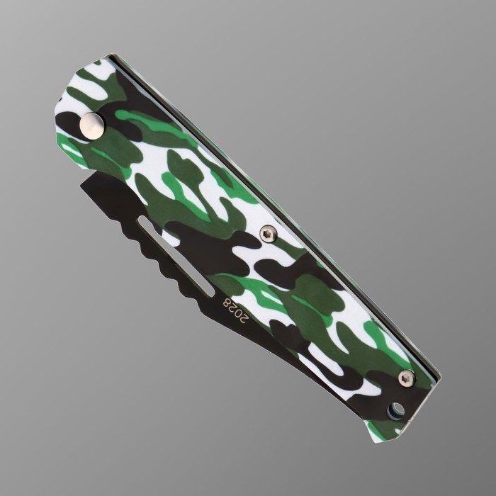 Нож складной "Снайпер" 18,7см, клинок 82мм/2мм, камуфляж