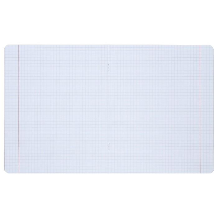 Тетрадь 60 листов в клетку на скрепке "Время фантазий", обложка мелованный картон, выборочный лак, МИКС